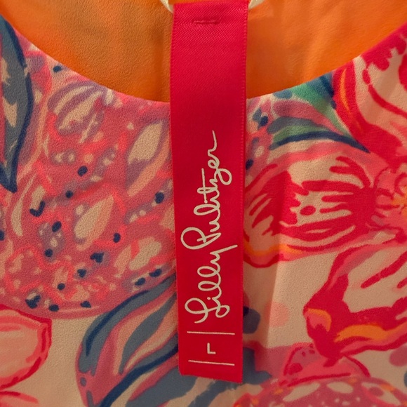 Lilly Pulitzer Floral Sleeveless Blouse - Picture 3 of 3